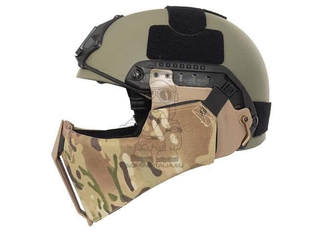 Protezione mandibolare per casco Multicam di FMA