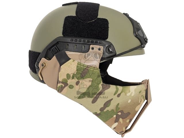 Protezione mandibolare per casco Multicam di FMA