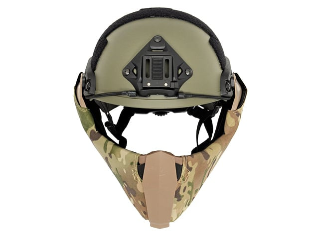 Protezione mandibolare per casco Multicam di FMA