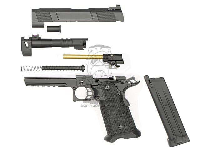Pistola a gas R501 HI-CAPA nera di ARMY ARMAMENT