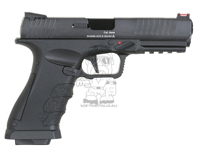 Pistola SHARK Full Auto nera di APS