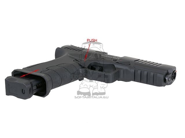 Pistola SHARK Full Auto nera di APS