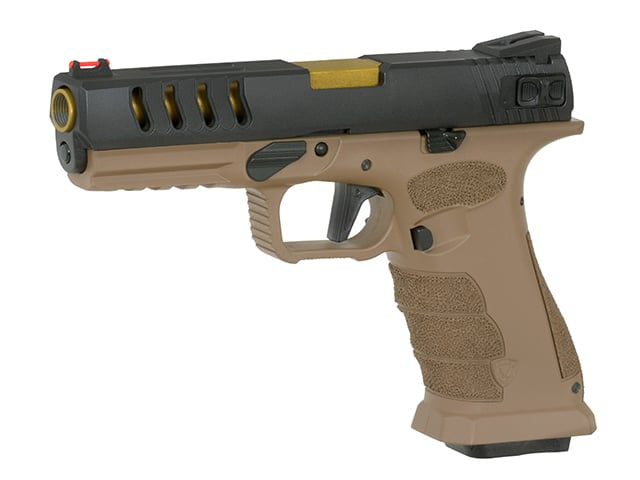 Pistola Full Auto SHARK Dark Earth di APS