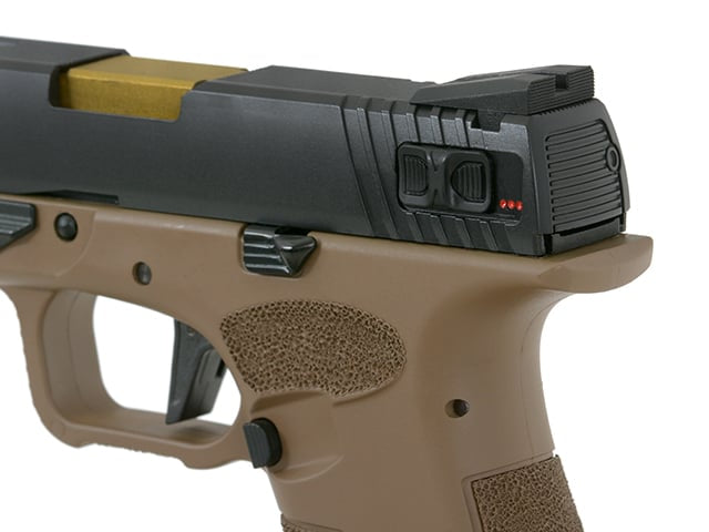 Pistola Full Auto SHARK Dark Earth di APS