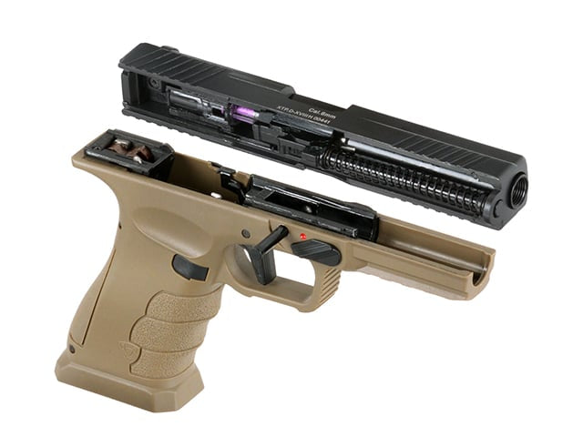 Pistola da addestramento XTP Xtreme Dark Earth di APS