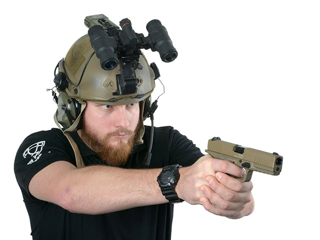 Pistola da addestramento XTP Xtreme Dark Earth di APS