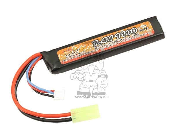 Batteria Li-Po 1100mAh 7,4V 15/30C di VICTORY BATTERY