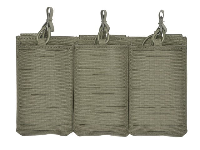 Pannello tattico laser-cut con 3 tasche AR15 Ranger Green di 8FIELDS