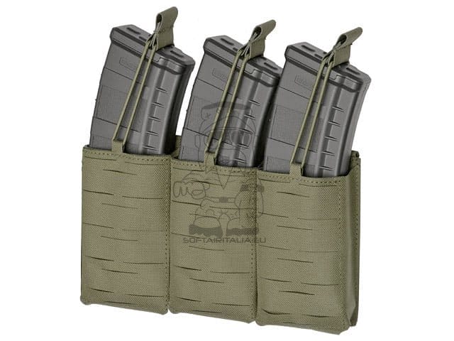 Pannello tattico laser-cut con 3 tasche AR15 Ranger Green di 8FIELDS