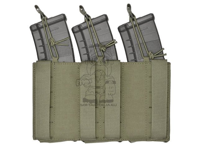 Pannello tattico laser-cut con 3 tasche AR15 Ranger Green di 8FIELDS