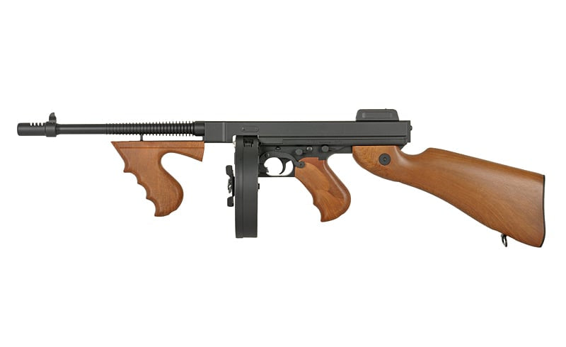 Replica di mitragliatrice Thompson CM.051 nera di CYMA