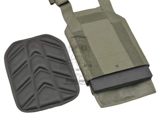 Plate Carrier Operativo Laser-Cut “Buckle Up” Ranger Green di 8FIELDS