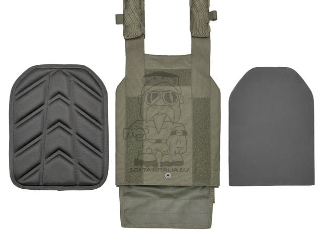 Plate Carrier Operativo Laser-Cut “Buckle Up” Ranger Green di 8FIELDS