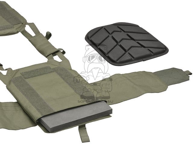 Plate Carrier Operativo Laser-Cut “Buckle Up” Ranger Green di 8FIELDS