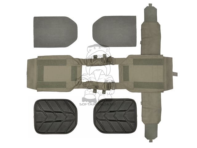 Plate Carrier Operativo Laser-Cut “Buckle Up” Ranger Green di 8FIELDS