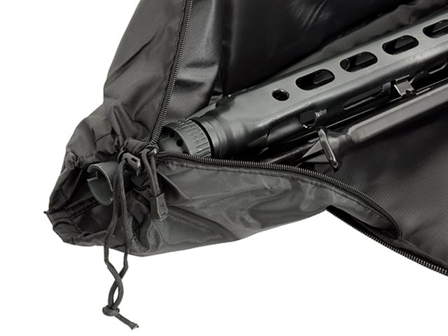 Custodia per fucile 100cm Multicamo Nero di 8FIELDS