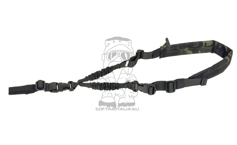 Fionda imbottita a punto singolo Multicamo Black di 8FIELDS