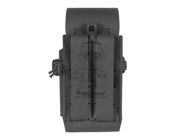 Tasca portacaricatore DMR 417 / SR25 doppia, taglio laser nera di 8FIELDS