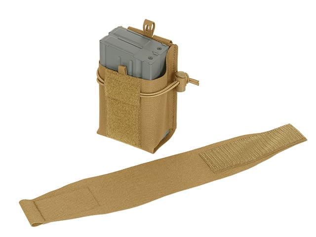 Tasca portacaricatore DMR 417 / 2x SR25 taglio laser Tan di 8FIELDS