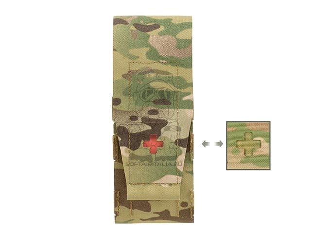 Inserto pannello medico taglio laser per tasca AR Multicamo di 8FIELDS