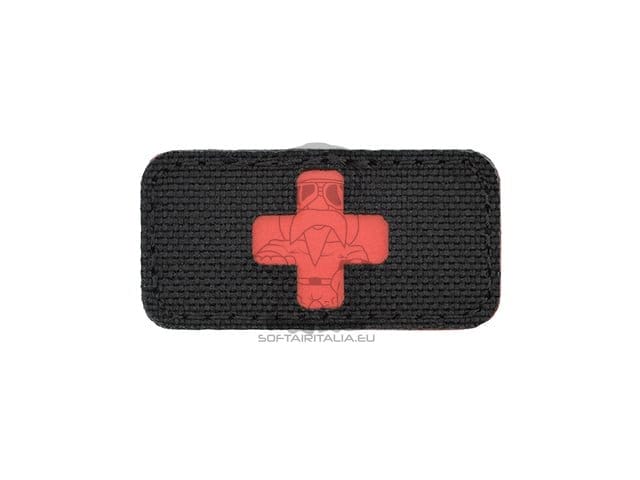 Patch Croce Medica Taglio Laser Rossa di 8FIELDS