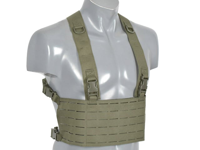 Chest rig laser-cut Ranger Green di 8FIELDS