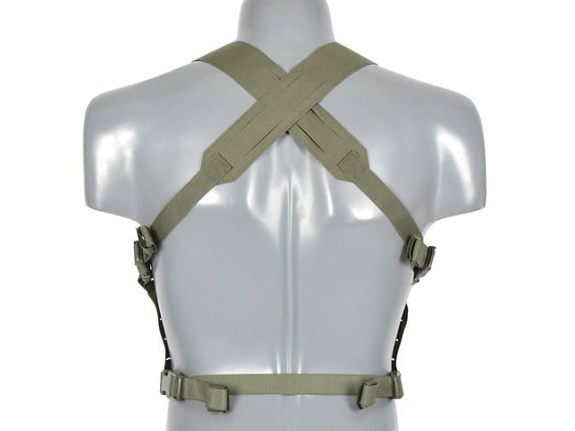 Chest rig laser-cut Ranger Green di 8FIELDS
