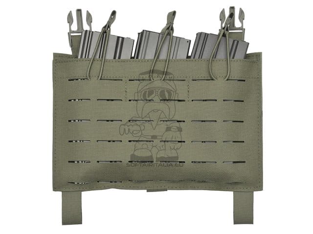 Pannello Buckle Up Low Profile Laser-Cut per 3 caricatori AR15/AK Ranger Green di 8FIELDS