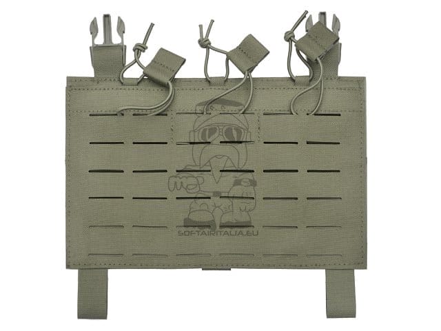 Pannello Buckle Up Low Profile Laser-Cut per 3 caricatori AR15/AK Ranger Green di 8FIELDS