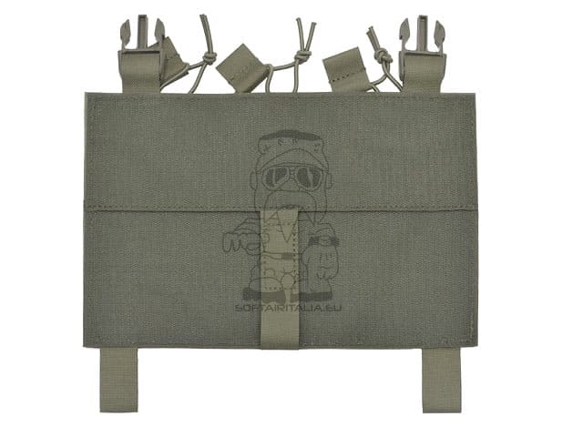 Pannello Buckle Up Low Profile Laser-Cut per 3 caricatori AR15/AK Ranger Green di 8FIELDS