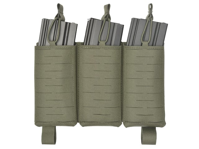 Pannello Buckle Up tagliato al laser per 3 caricatori AR15/AK Ranger Green di 8FIELDS