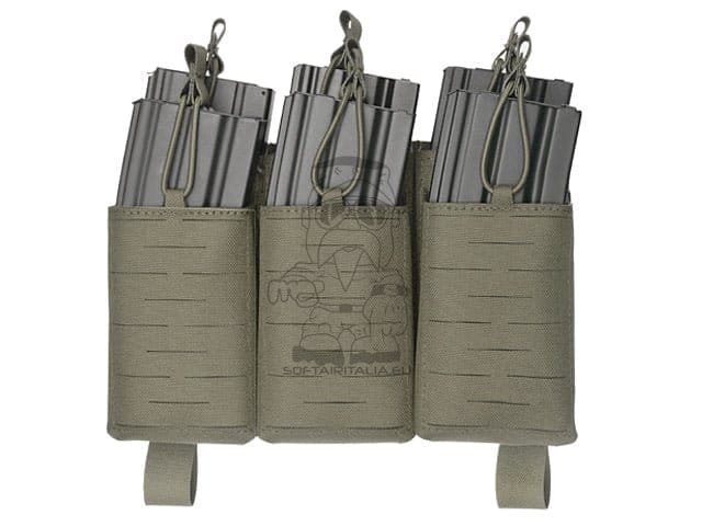 Pannello Buckle Up taglio laser per 6 caricatori AR15 / AK Ranger Green di 8FIELDS