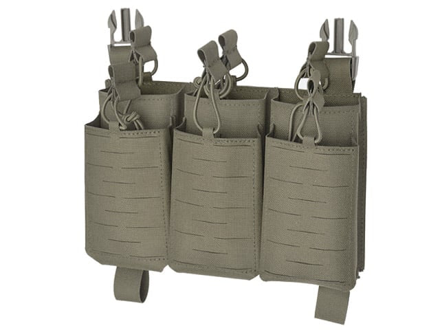 Pannello Buckle Up taglio laser per 6 caricatori AR15 / AK Ranger Green di 8FIELDS