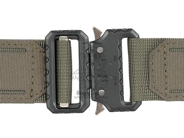 Cintura minimalista EDC Laser-Cut M Ranger Green di 8FIELDS