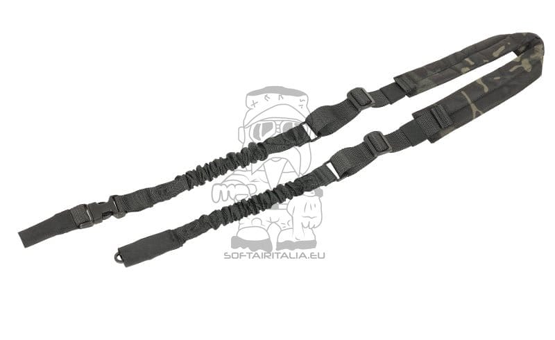 Tracolla imbottita a due punti Multicamo Black di 8FIELDS
