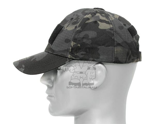 Cappello tattico da operatore Multicamo Black di 8FIELDS