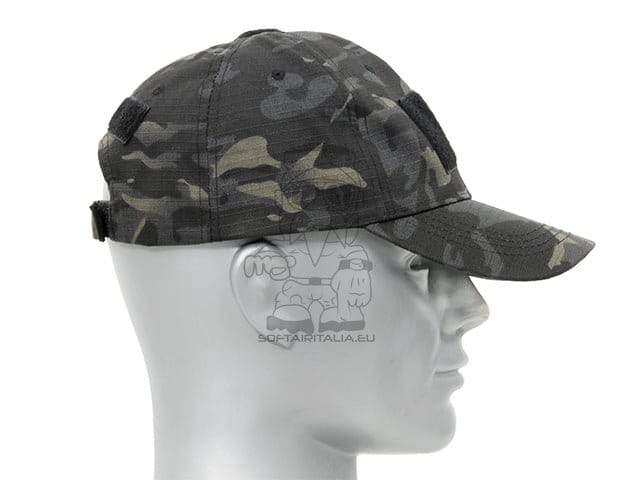 Cappello tattico da operatore Multicamo Black di 8FIELDS