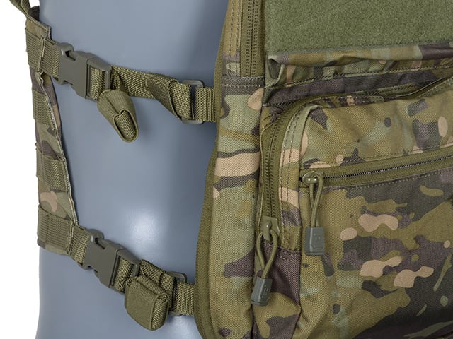 Zaino con pannello frontale MOLLE Coyote di 8FIELDS