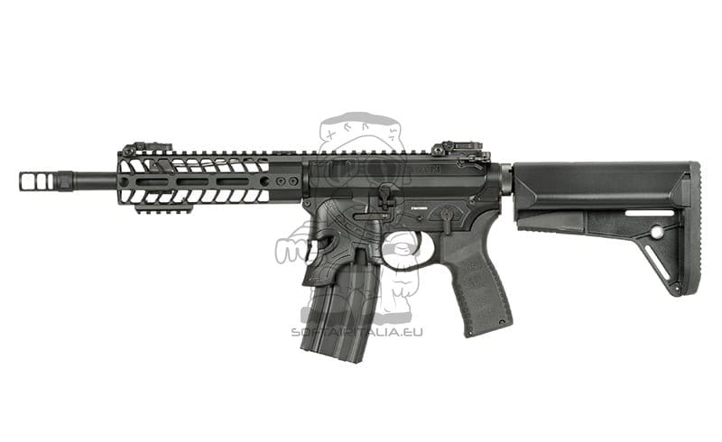 Replica elettrica CM.108B Spike's Rare Breed Spartan PDW nera di EMG