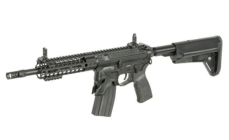 Replica elettrica CM.108B Spike's Rare Breed Spartan PDW nera di EMG