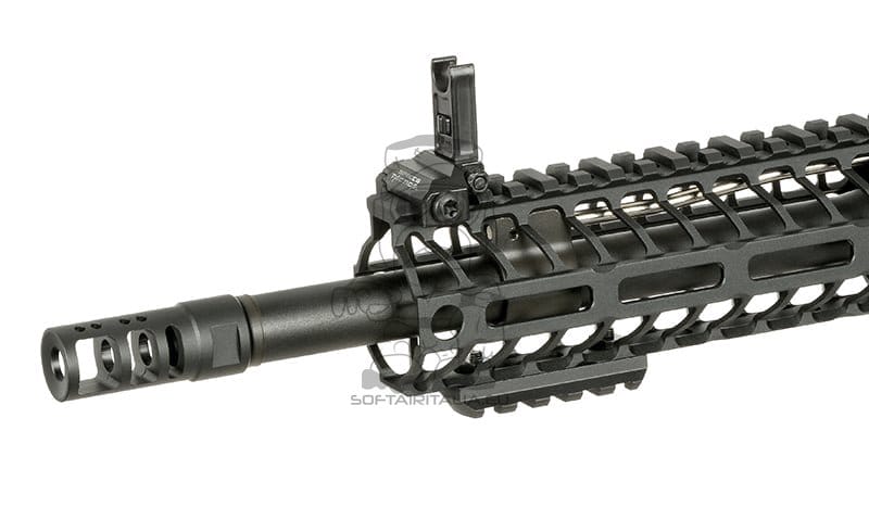 Replica elettrica CM.108B Spike's Rare Breed Spartan PDW nera di EMG