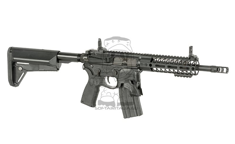 Replica elettrica CM.108B Spike's Rare Breed Spartan PDW nera di EMG