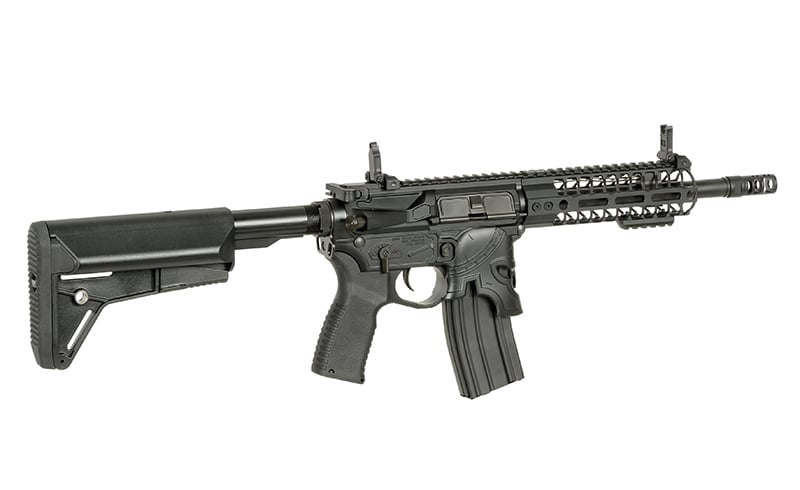 Replica elettrica CM.108B Spike's Rare Breed Spartan PDW nera di EMG