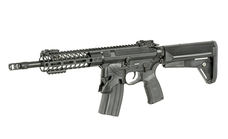 Replica elettrica CM.108B Spike's Rare Breed Spartan PDW nera di EMG