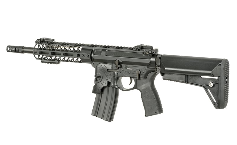 Replica elettrica CM.108B Spike's Rare Breed Spartan PDW nera di EMG