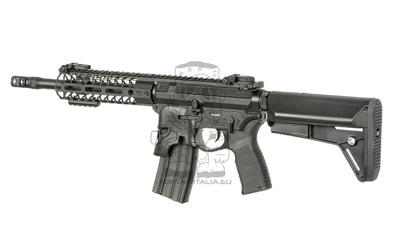 Replica elettrica CM.108B Spike's Rare Breed Spartan PDW nera di EMG
