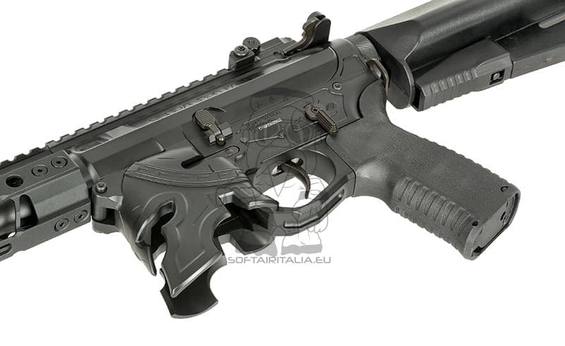 Replica elettrica CM.108B Spike's Rare Breed Spartan PDW nera di EMG