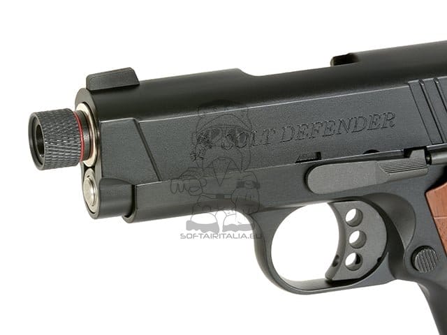 Pistola replica Colt 1911 Defender licenza EMG di 6MMPROSHOP
