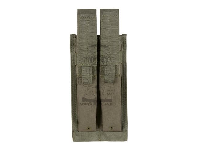 Pouch doppia per caricatori P90/UMP/MP5/UTR45 - Ranger Green di 8FIELDS