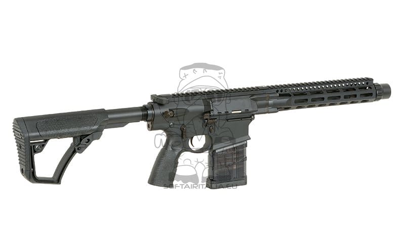 Replica Daniel Defense DD5 SBR 10.5" Eshooter ETU GEN-2 nera di EMG